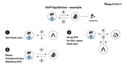 self liquidation flash loan