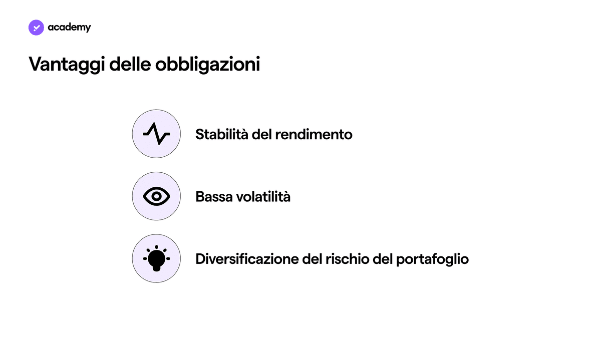 i vantaggi delle obbligazioni