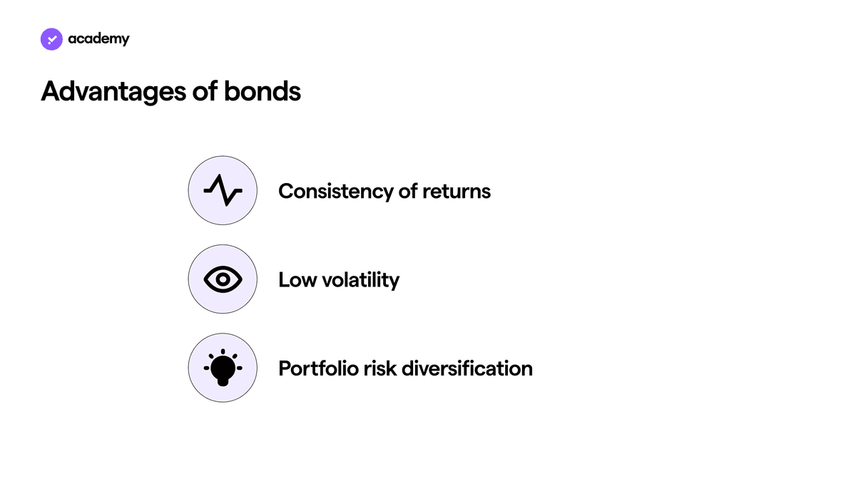 advantages of bonds