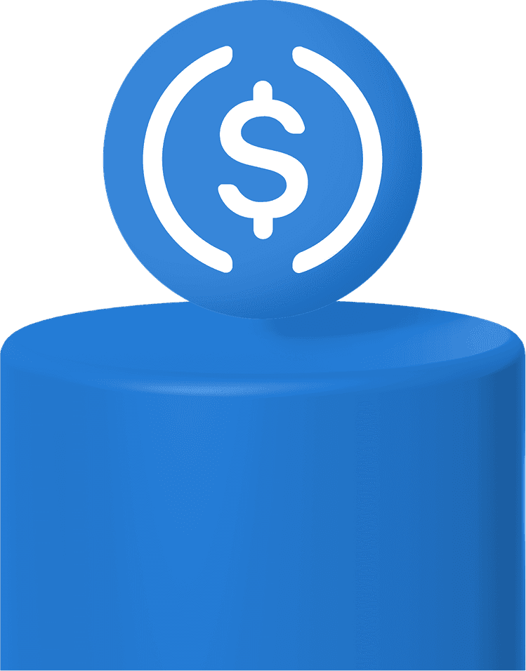 Achète USDC sur Young Platform