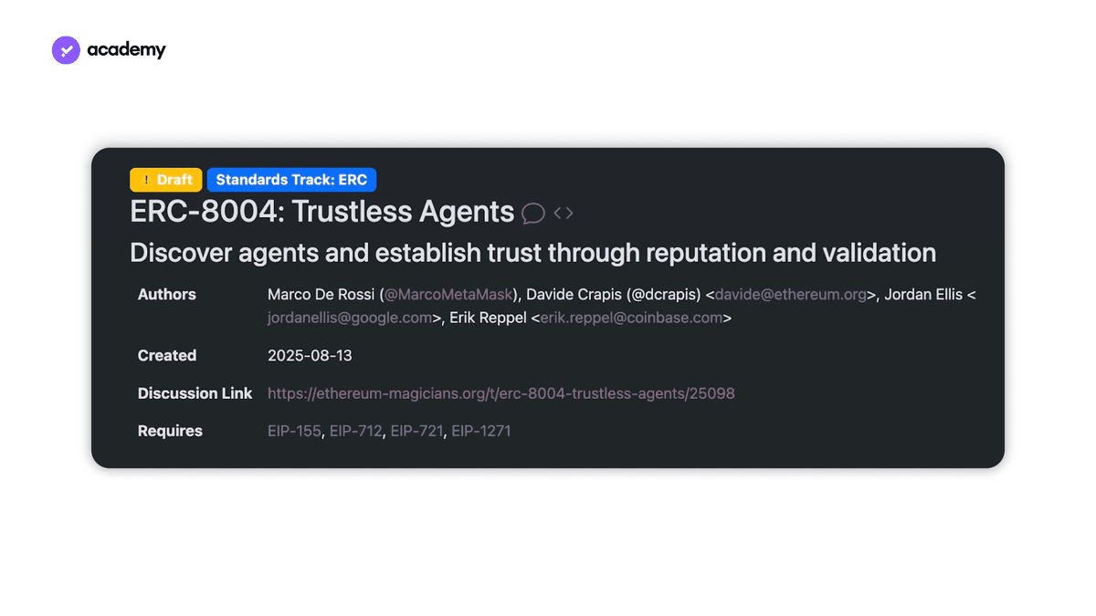 ERC-8004 manifesto